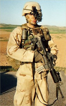 Brian in Iraq, April 2003